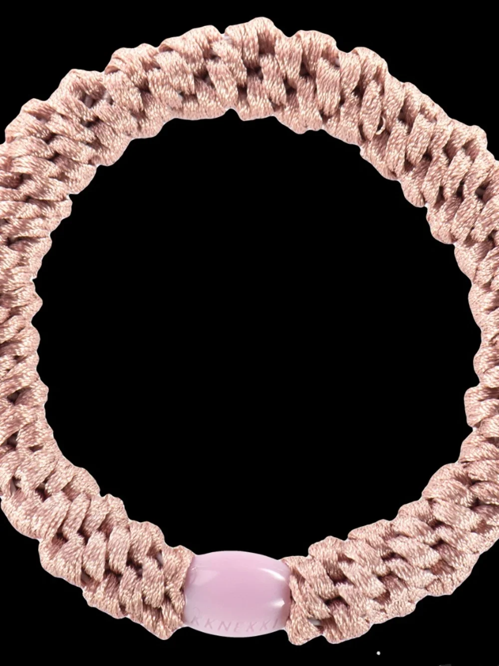 NWT 4-Bundle of Authentic Original KKNEKKI Hair Ties/Elastics in Coral & Pink